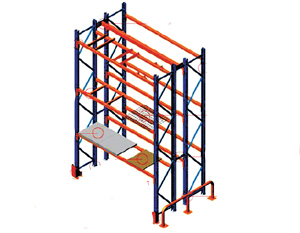 横梁托盘式货架
